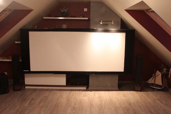 écran home cinéma pour projecteur