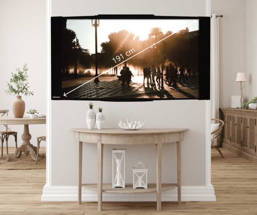 Écran Home Cinéma 191cm - Design Screen