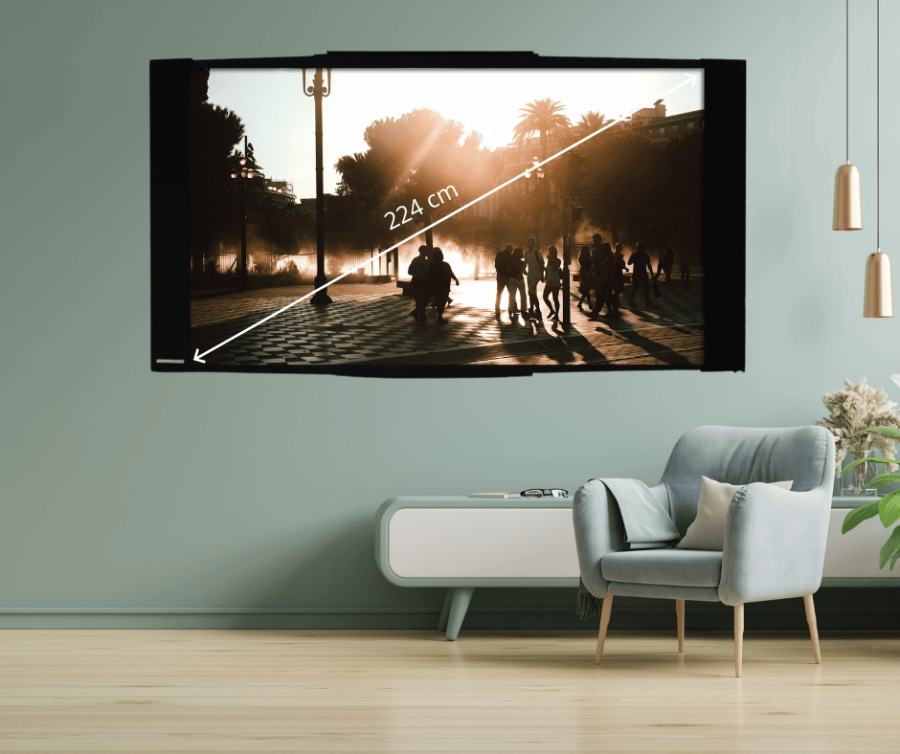 Écran Home Cinéma 224cm - Design Screen