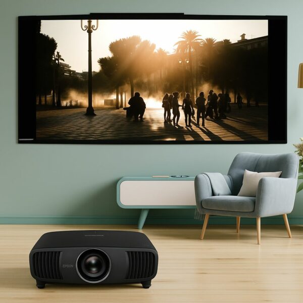 Vidéoprojecteur Epson 12000 + écran de projection